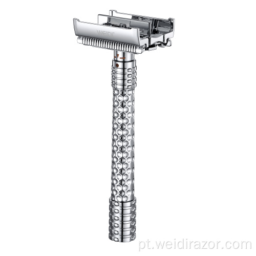 Ajusta de zinco ajustável Razor de segurança de borboleta reutilizável